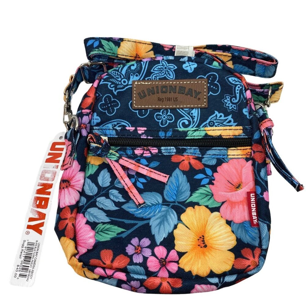 UNION BAY FLORAL SMALL CROSSBODY BAG NWT